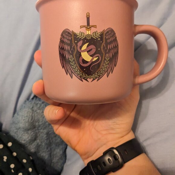The serpent and the wings of night campfire mug - Picture 4 of 7